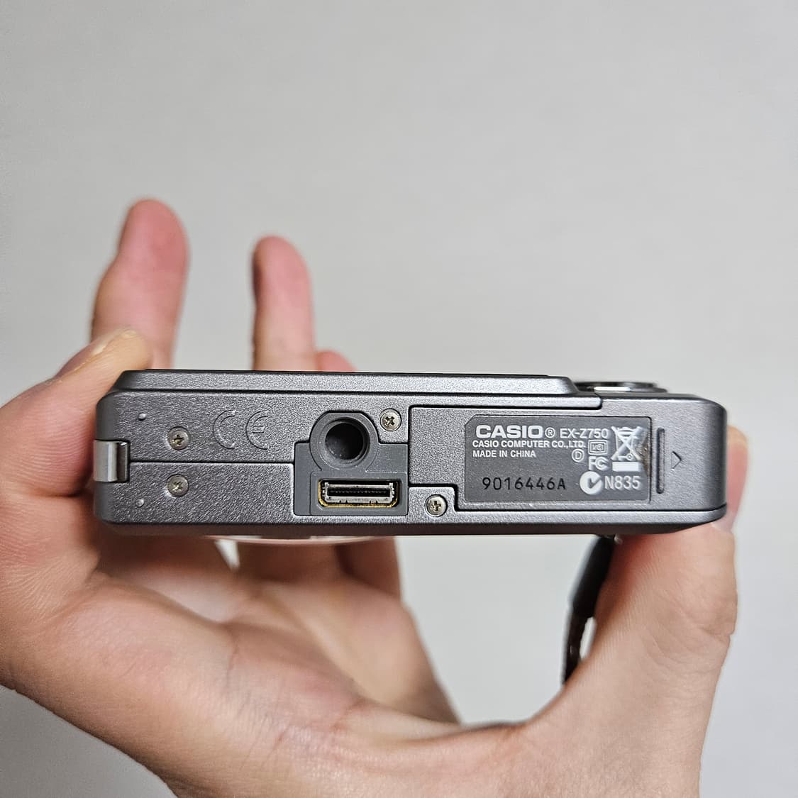 카시오 엑슬림 EX-Z750 실버 빈티지 디카 디지털카메라 상품이미지5