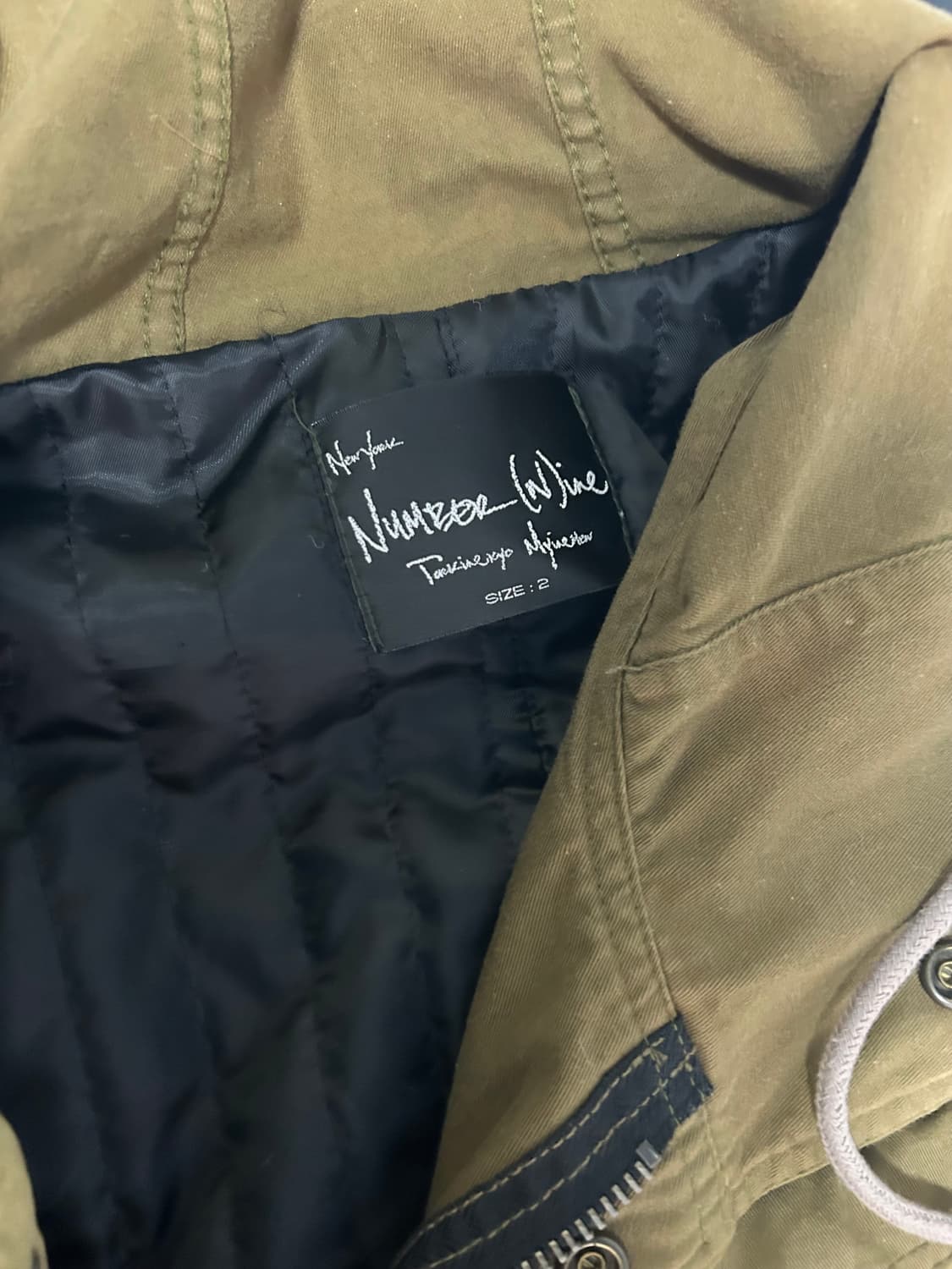 넘버나인 뉴욕 야상 자켓 상품이미지3