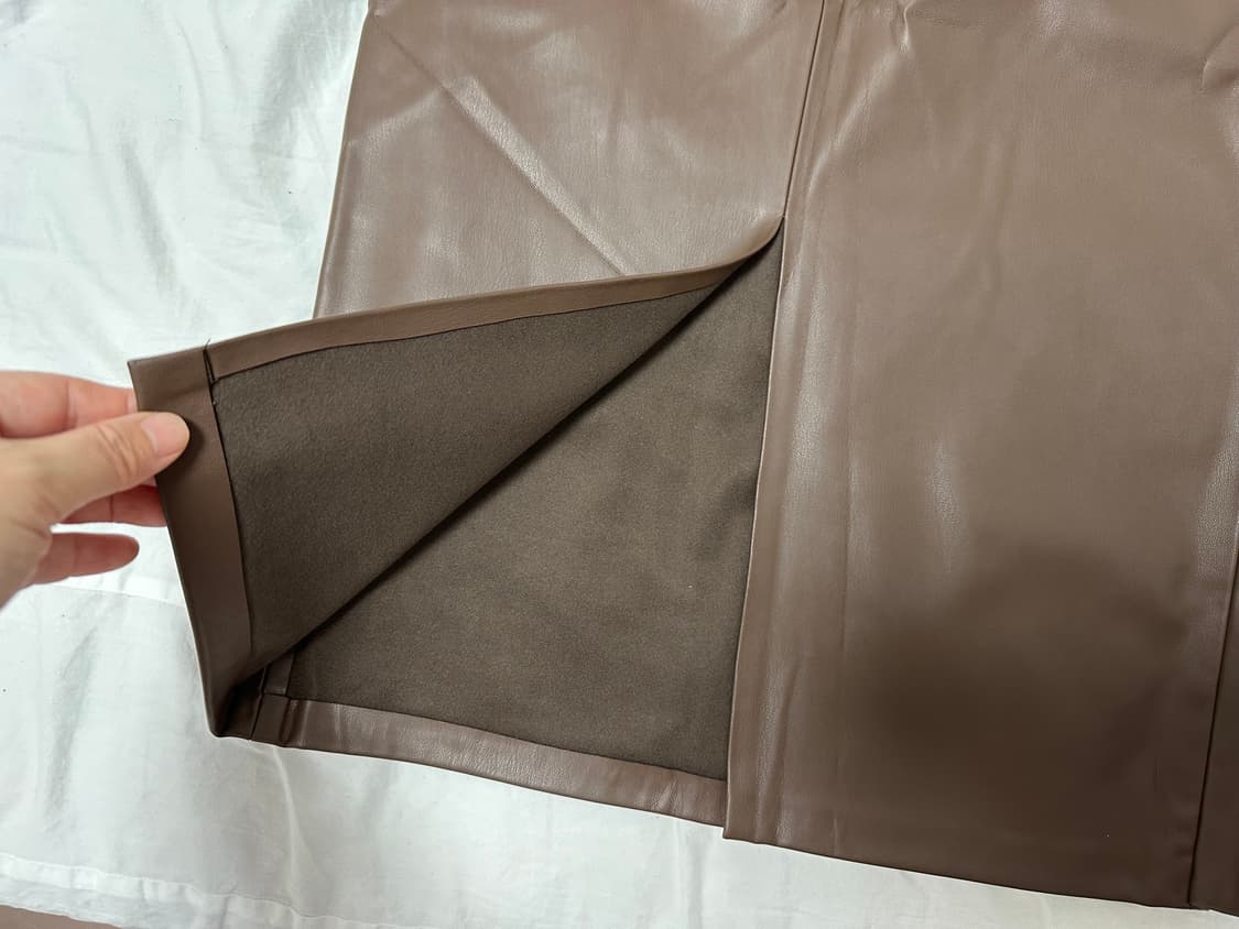 ZARA 자라 레더 치마 m (새상품) 상품이미지6