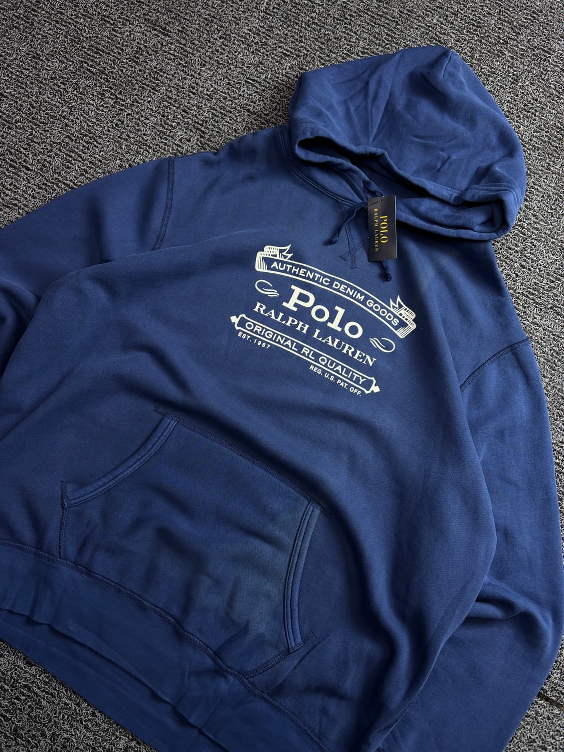 폴로 랄프로렌 빅로고 박시핏 후드 티셔츠 1585 상품이미지3