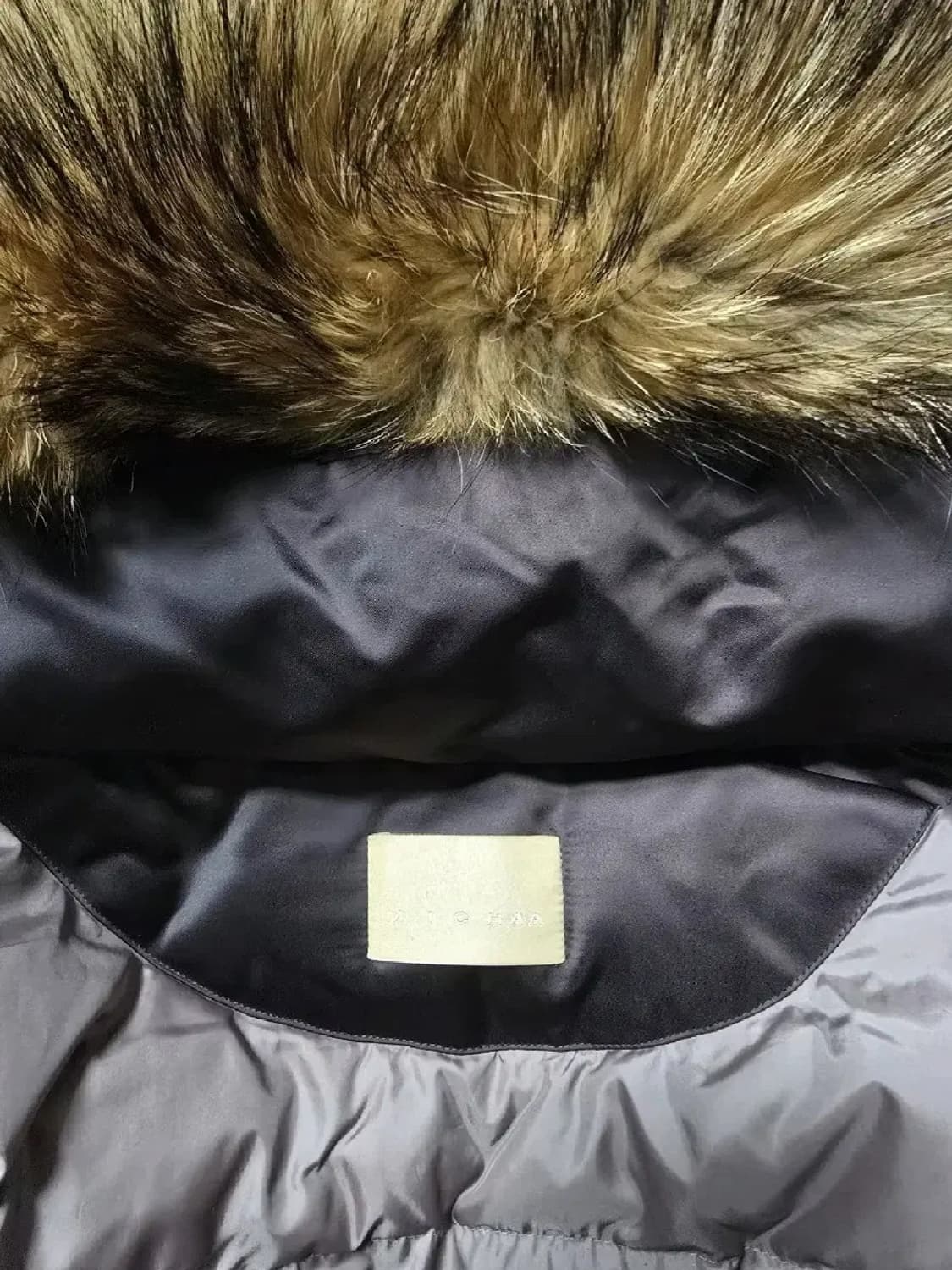 미샤 라쿤퍼 빵빵 덕다운 패딩 상품이미지9