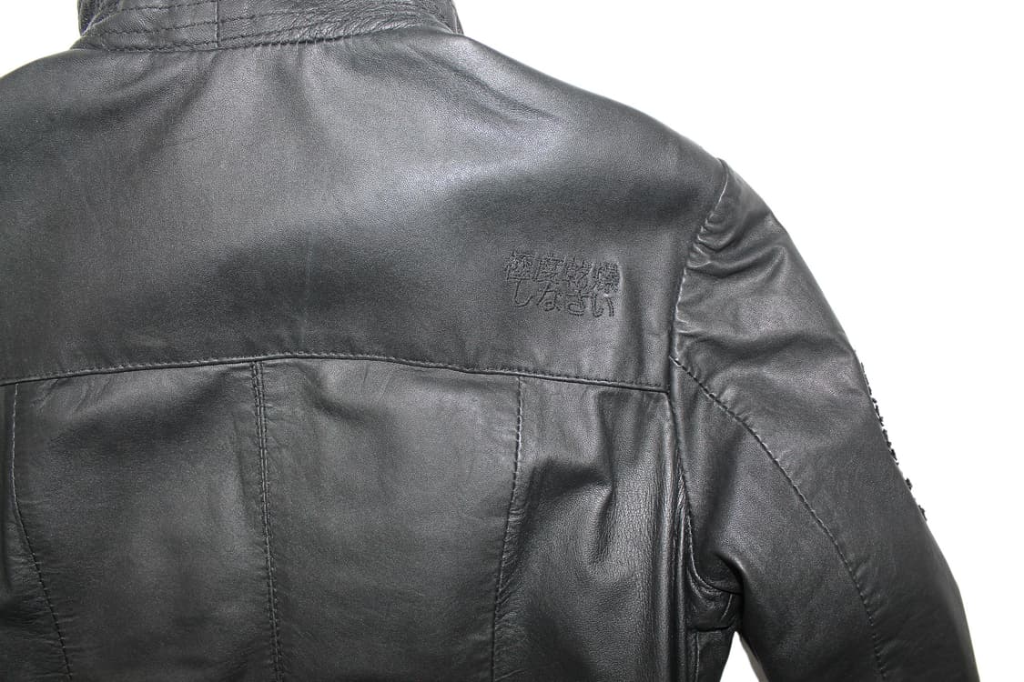 Superdry 수퍼드라이 더블넥 램스킨 레더 바이커 자켓 상품이미지6