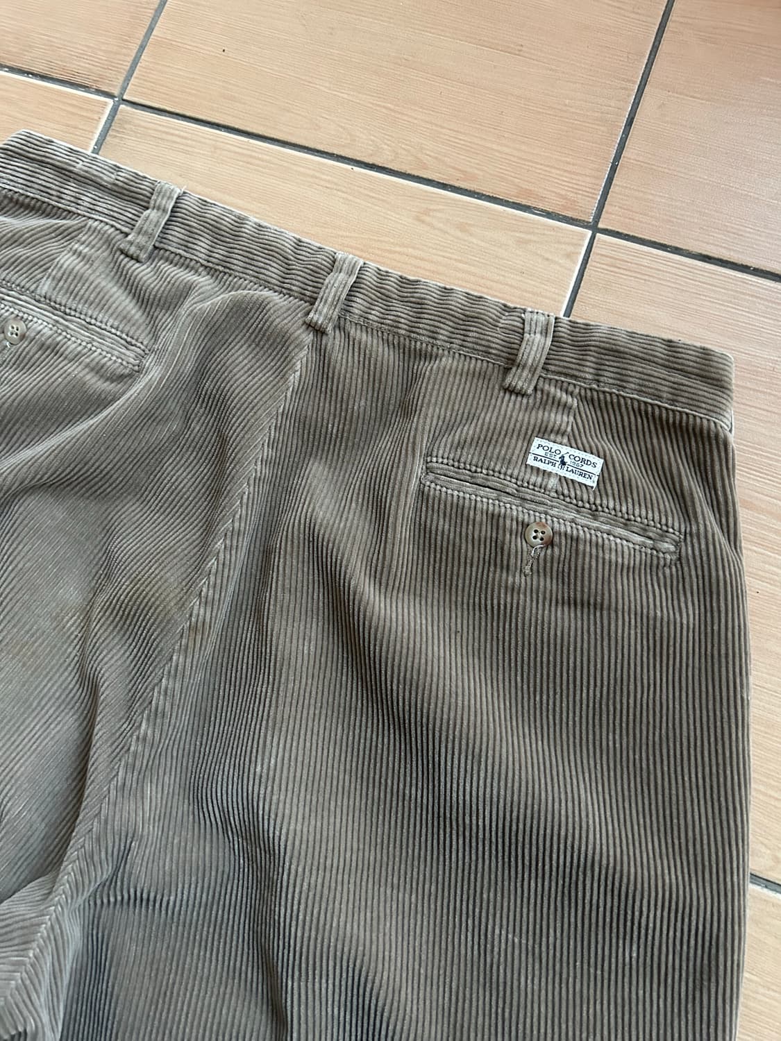 90’s 폴로랄프로렌 코듀로이 앤드류팬츠 36in 상품이미지7