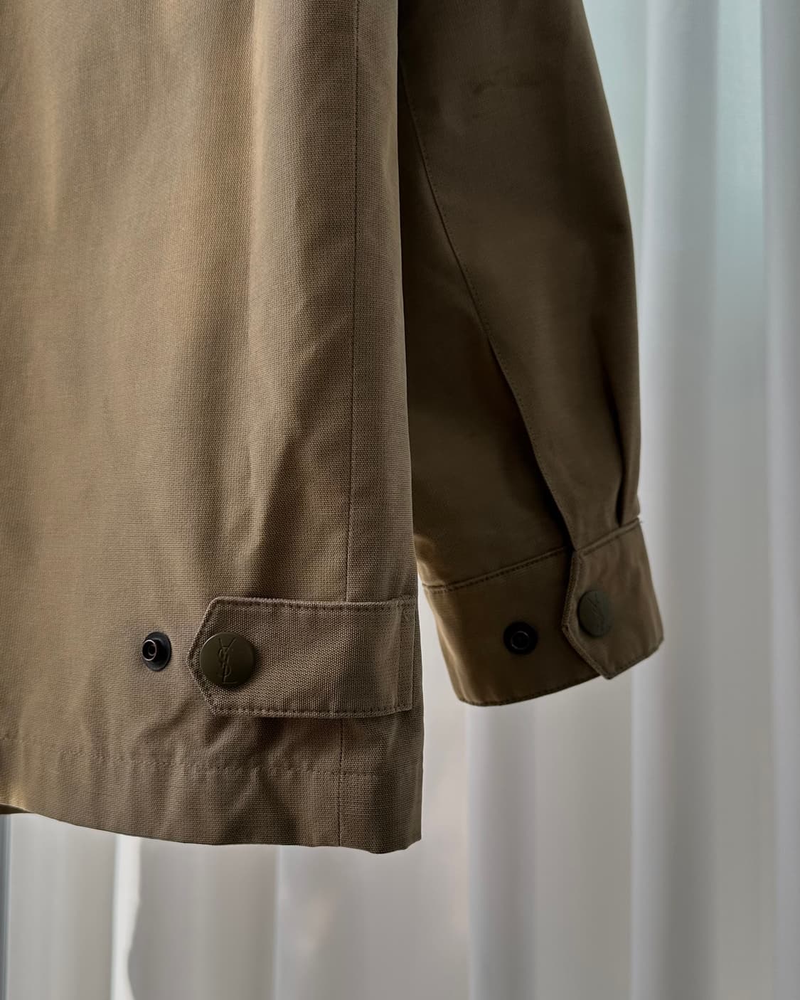 [L]입생로랑 YSL 90s 클래식 블루종 자켓 상품이미지4