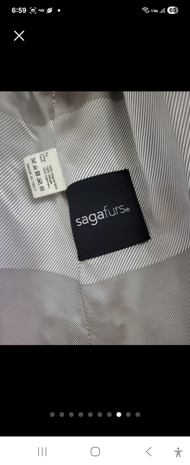 BASSETTI 이태리 명품브랜드 사가퍼 밍크 베스트 free 상품이미지8