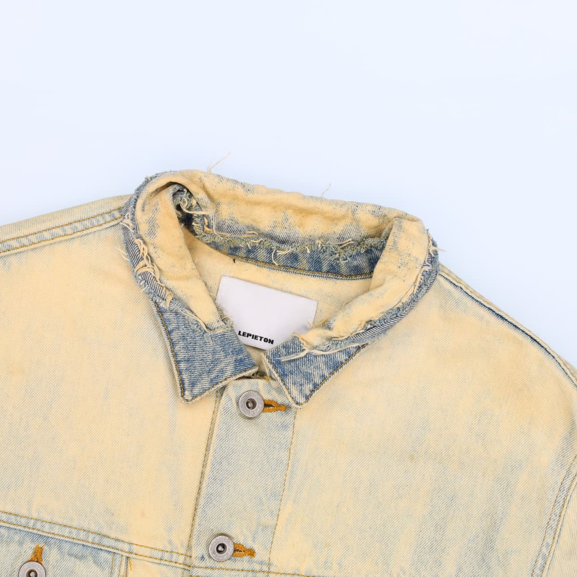 [55정도] 빈티지 여성 데님 자켓 (오염O) 1103HR3 상품이미지3