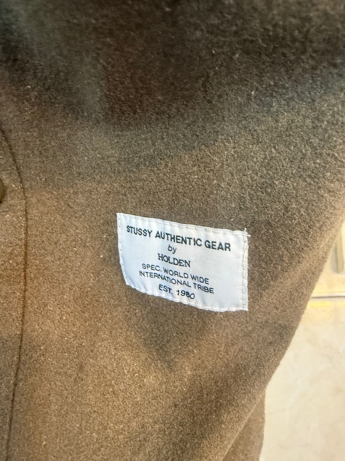 105 정품 스투시+홀덴 울 자켓 팝니다 상품이미지3