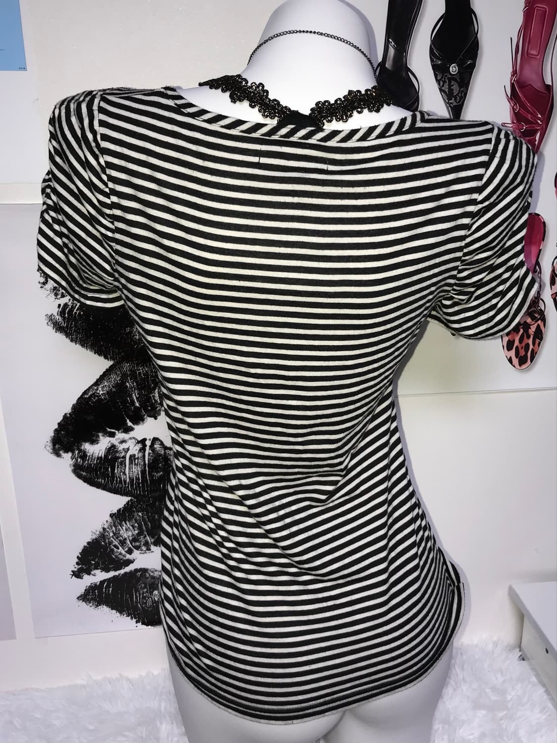 layered point t-shirt 상품이미지2