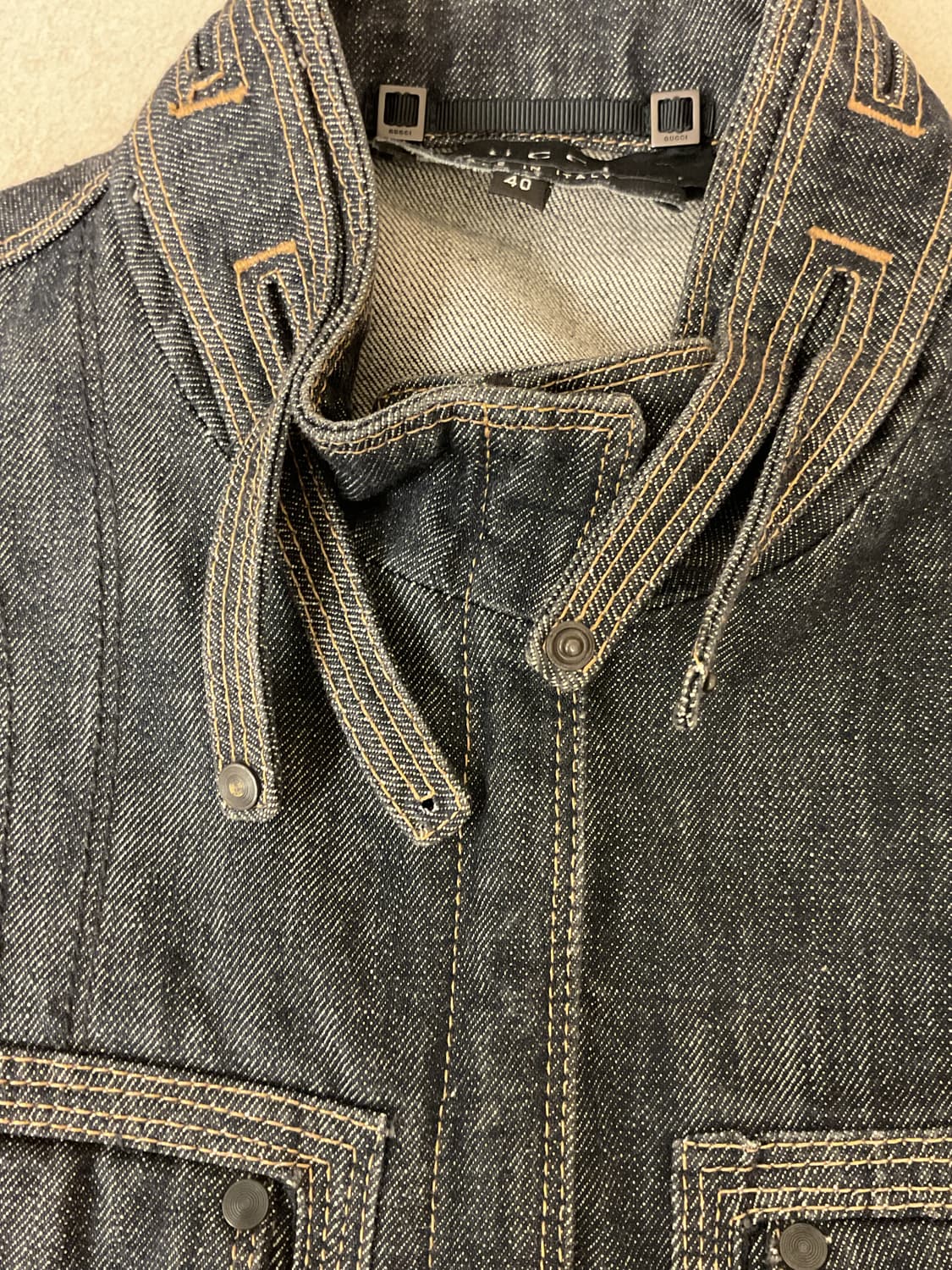 2002 tomford gucci denim jacket 상품이미지4