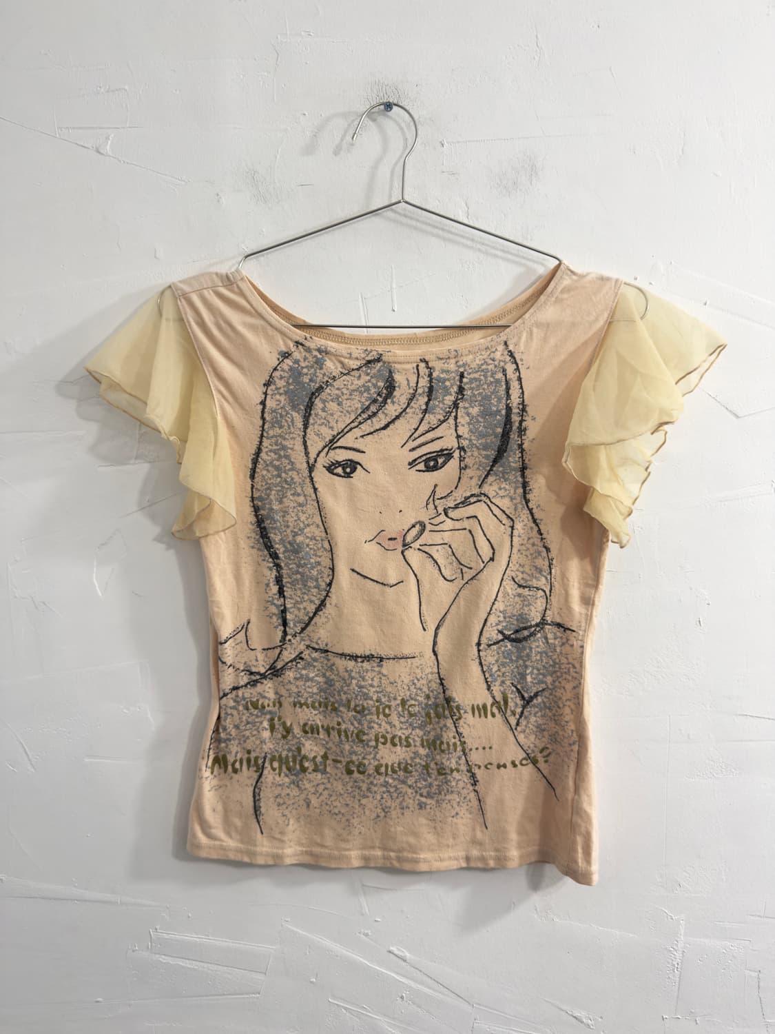 fd pure fairy printing top 상품이미지1