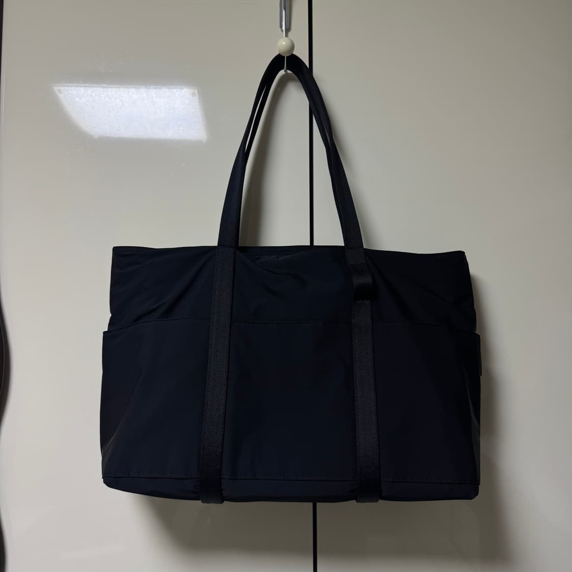 마지언타이틀 카페 토트백 02 블랙 상품이미지3