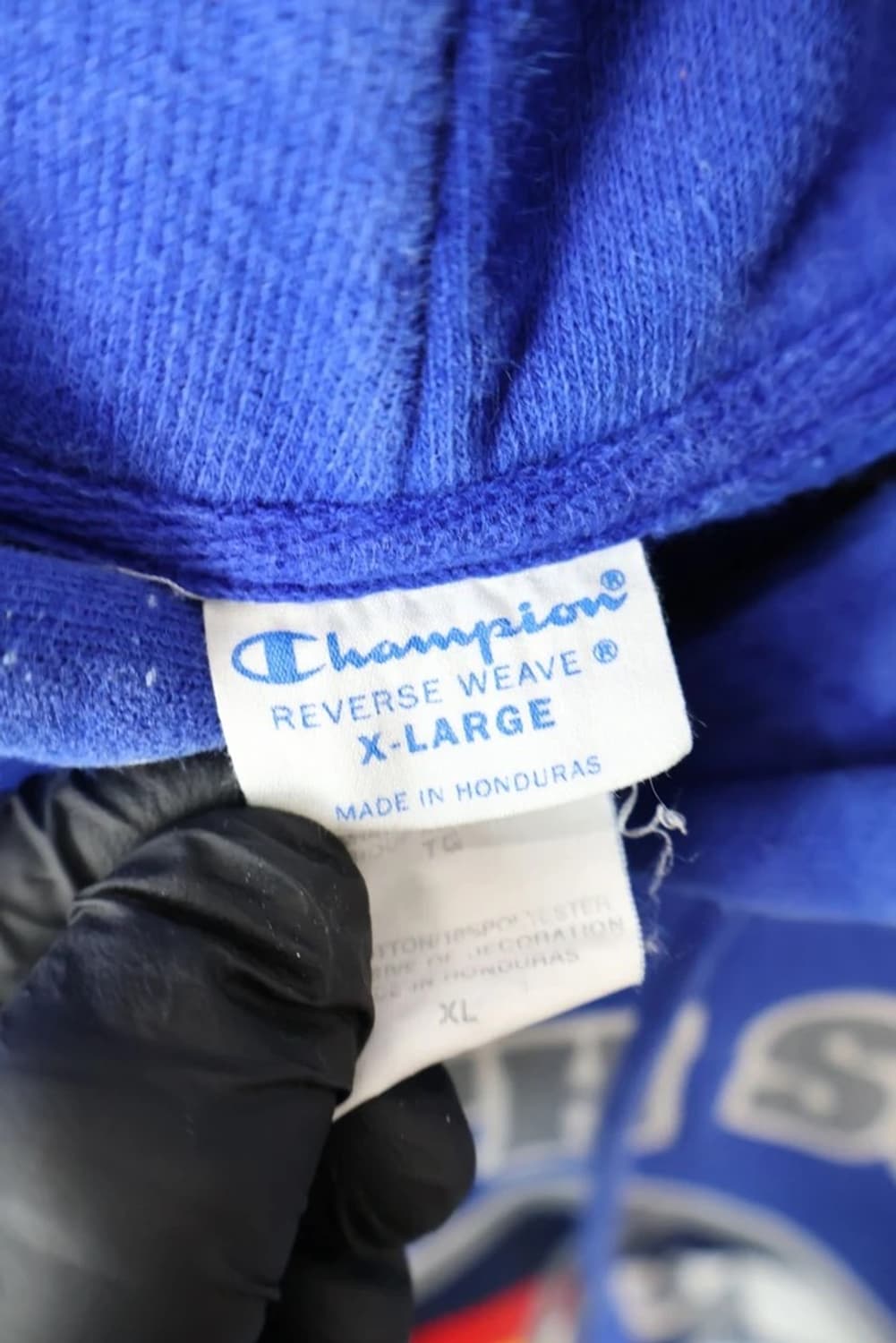 Champion Reverse Weave Hoodie Blue 상품이미지7