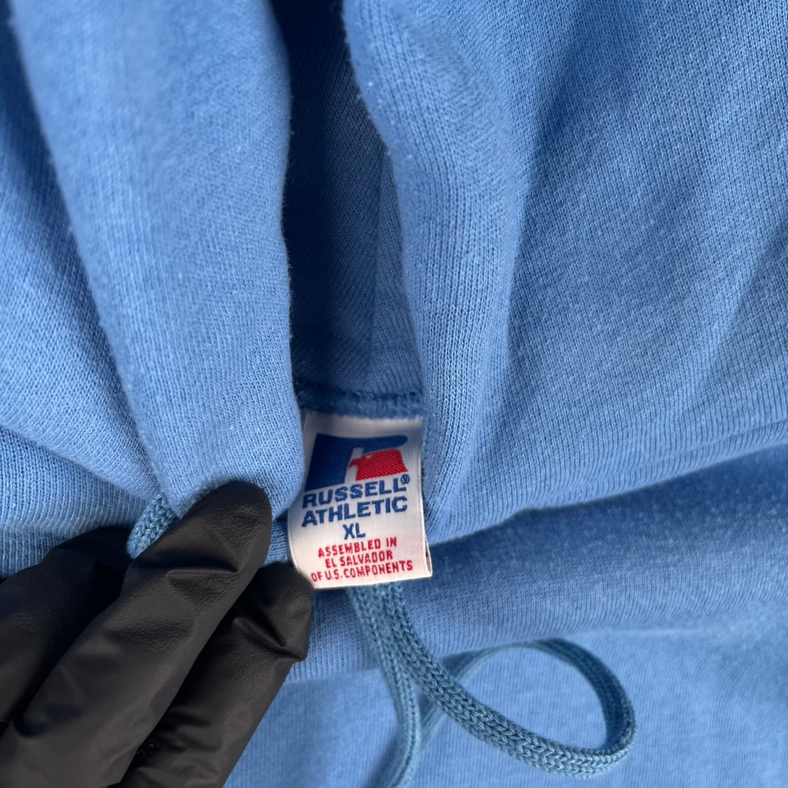 러셀 russell 애슬래틱 후드 베이비 블루 상품이미지3