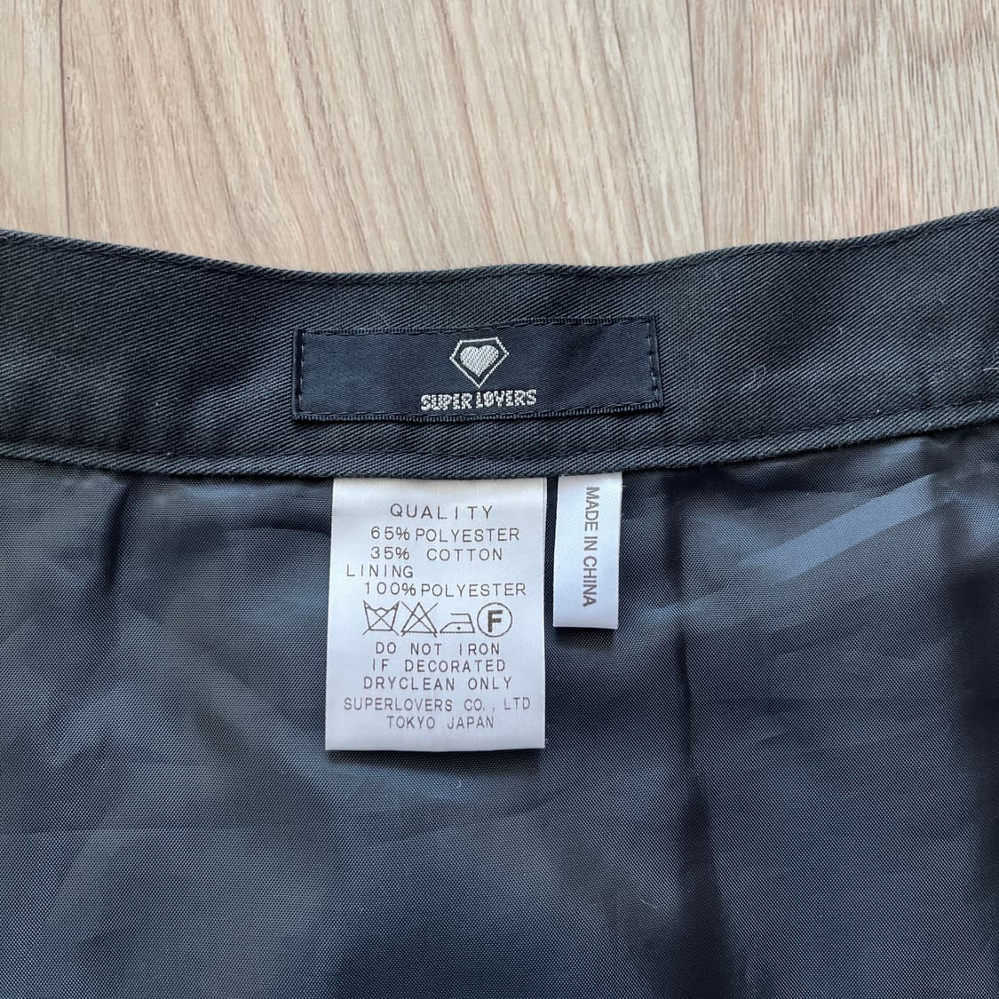 LOVER'S ROCK 블랙 플리츠 스커트 y2k 헤이세이 레트로 펑크 상품이미지5