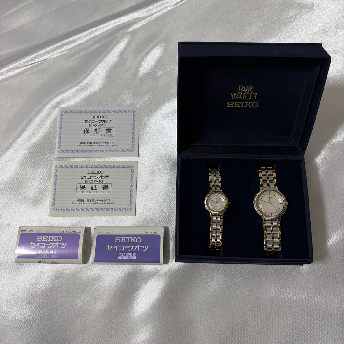 Seiko 세이코 돌체 8J41 & 엑셀린 4N21 상품이미지6