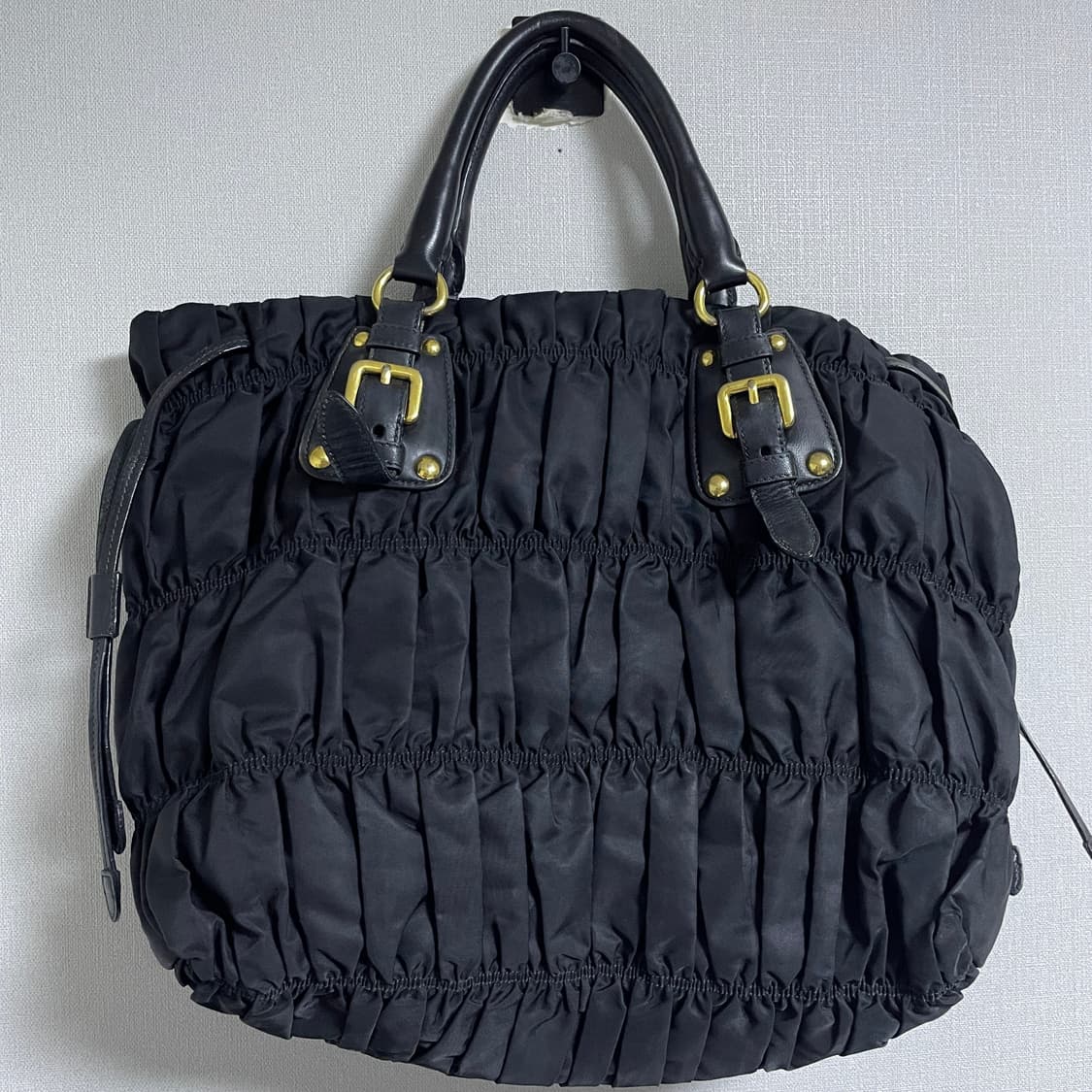 프라다 여성 고프레 모코노 토트백 (크로스 스트랩 분실 상품이미지5