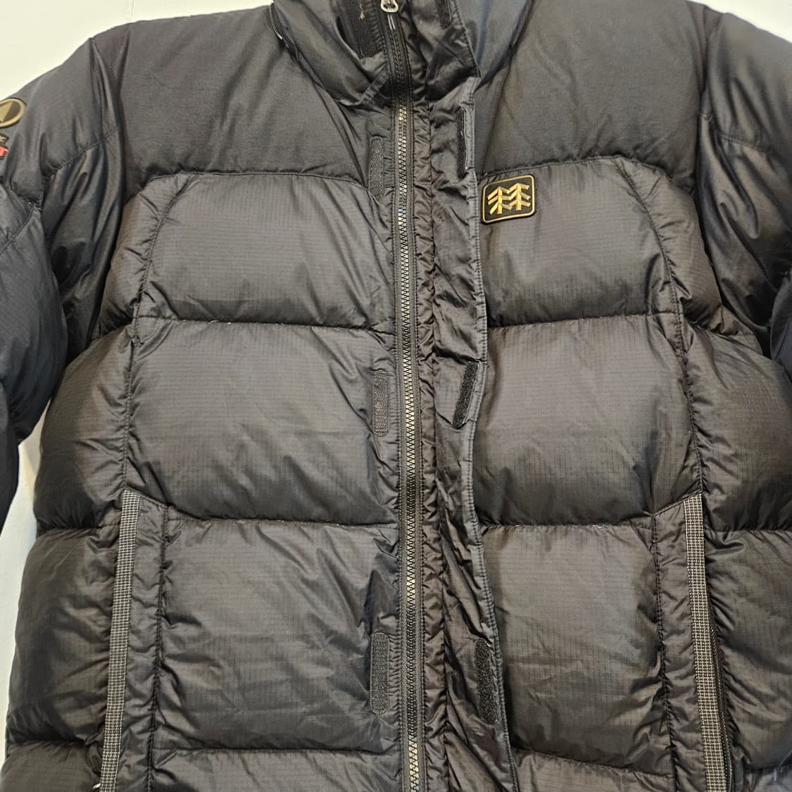 실측100(L) 코오롱 800필 윈드스토퍼 패딩 상품이미지6