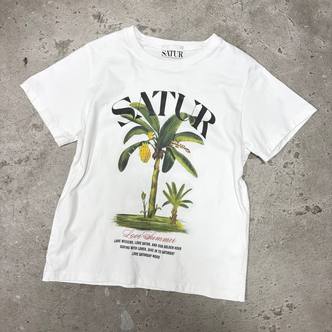 세터 야자수 반팔티[2365] 상품이미지1