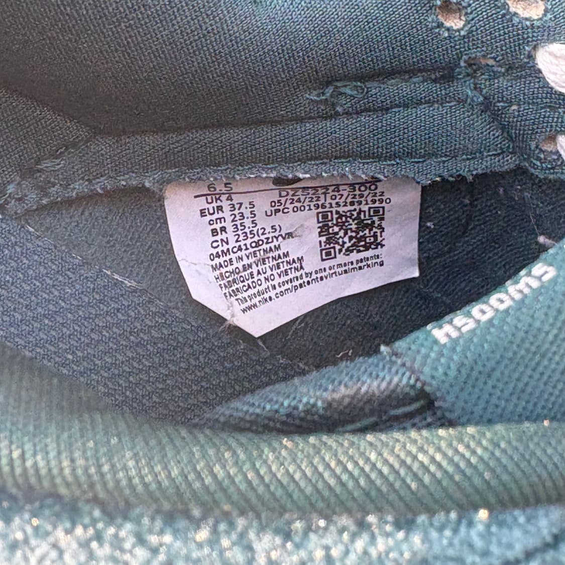 나이키 덩크 로우 아토믹 틸  상품이미지7