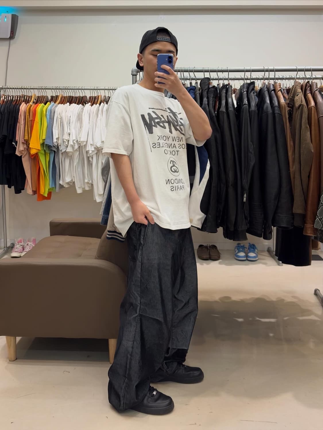 스투시 월드투어 티셔츠 상품이미지9