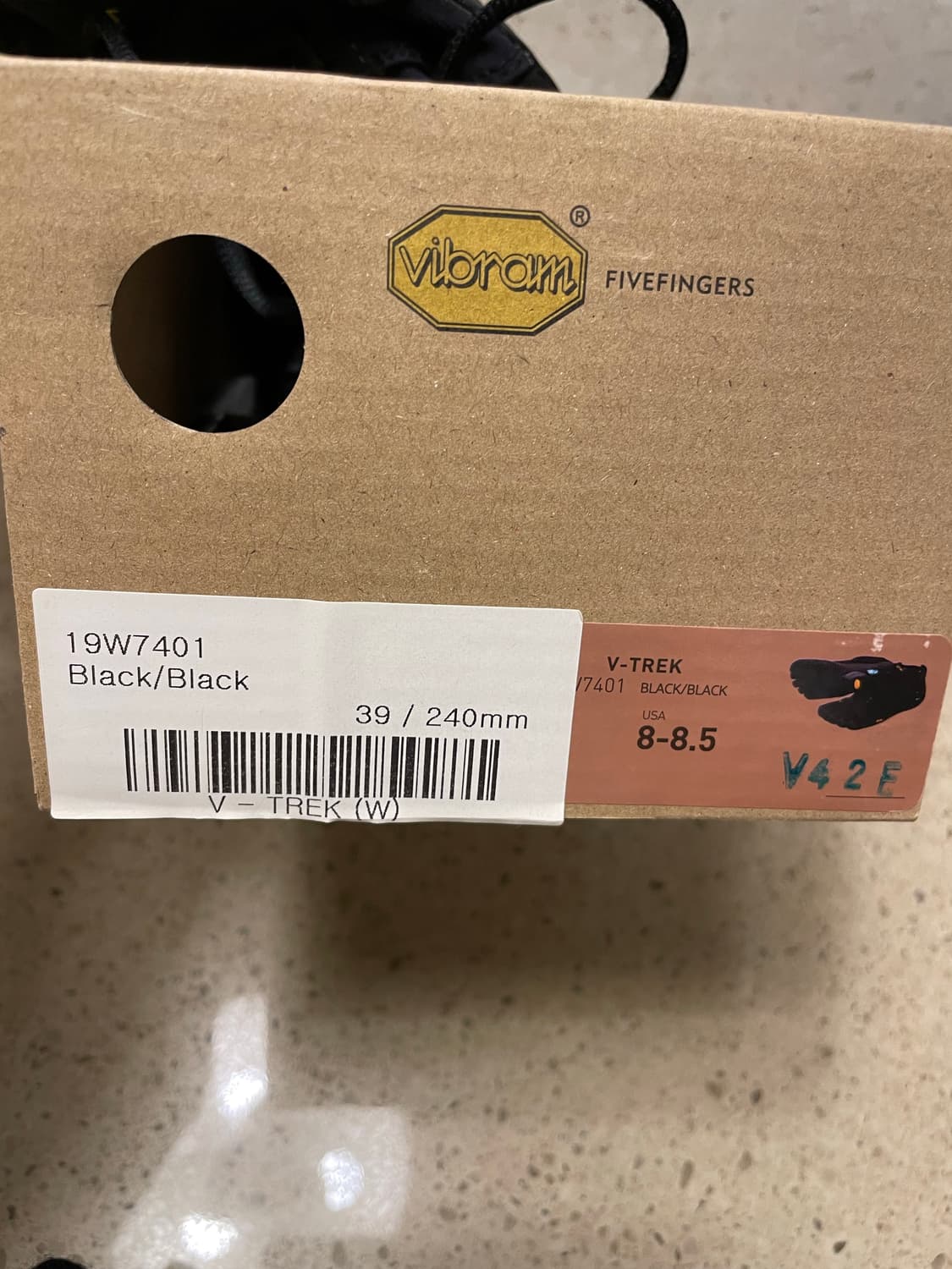 [39] 비브람 파이브핑거스 V-TREK + 정품 양말 2켤레 상품이미지3