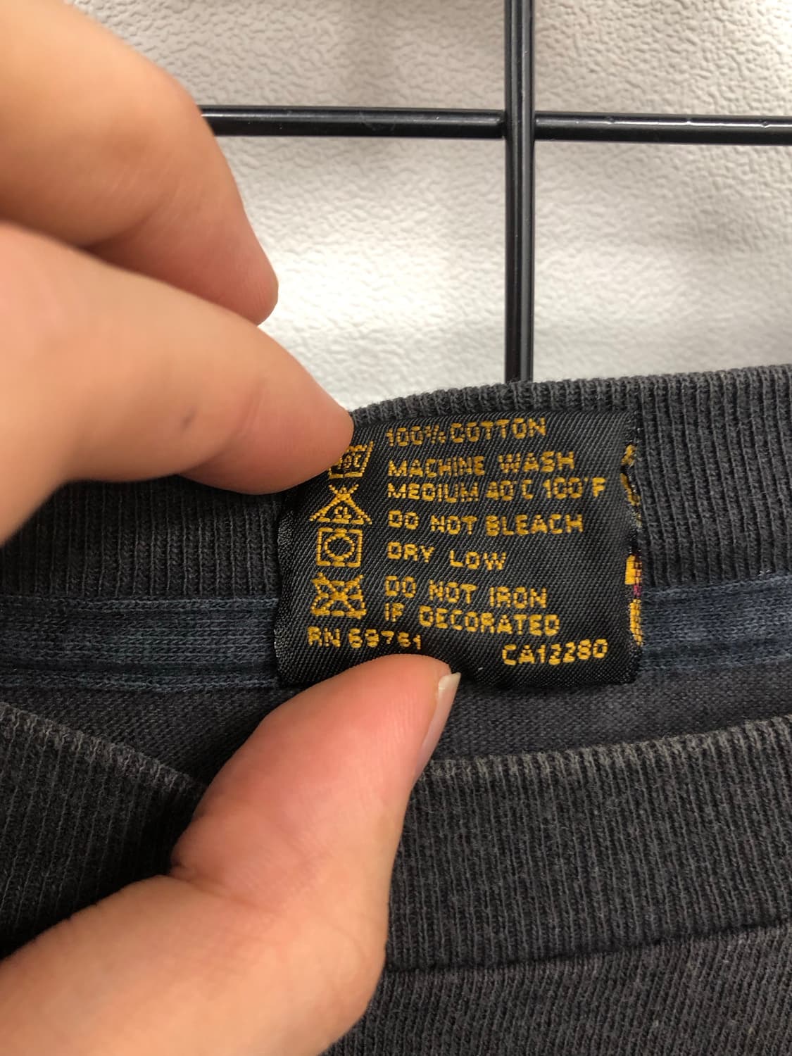 블랙 사바스 Black Sabbath 94s 빈티지 티셔츠 상품이미지7