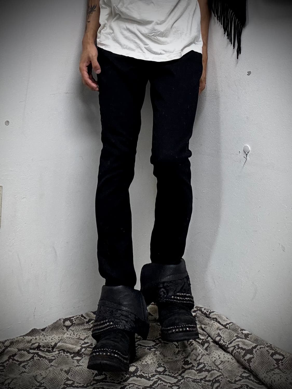 “Roshell” V-Kei Black Chic Pants 상품이미지7