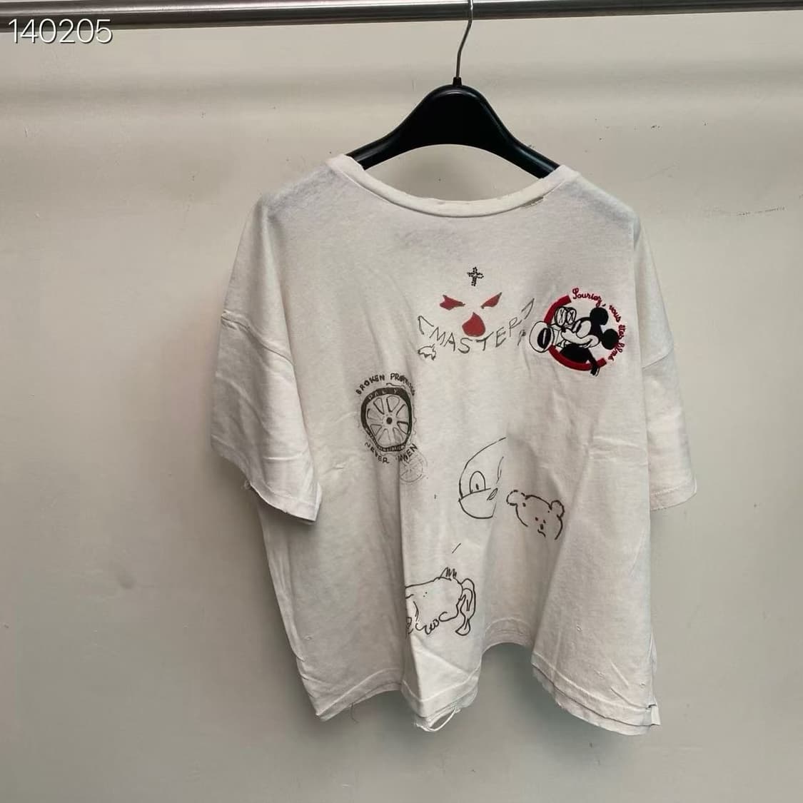 Palm Hollywood 프린팅 티셔츠 상품이미지3