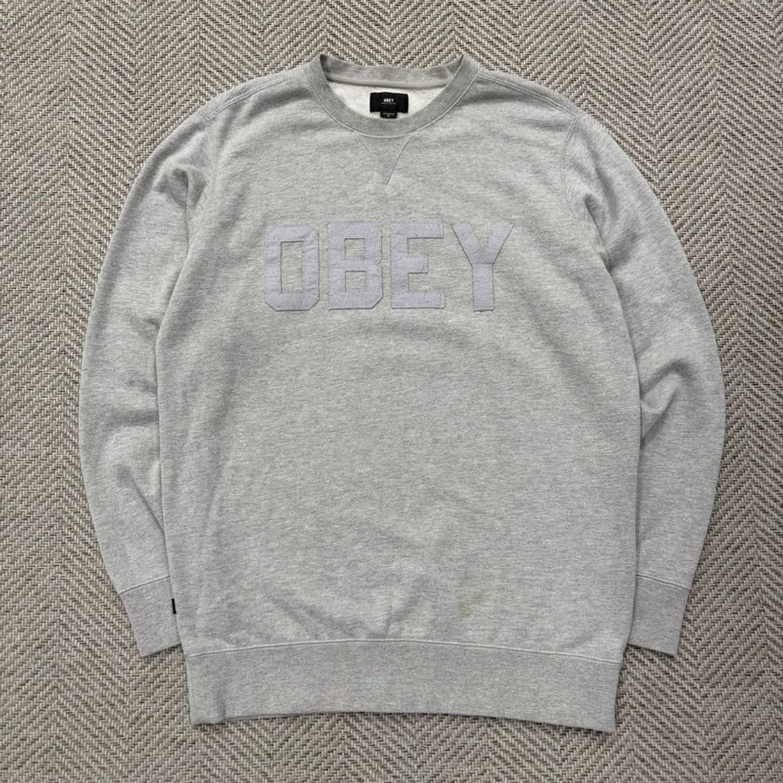 오베이 베이직 로고 맨투맨 v2234 상품이미지1