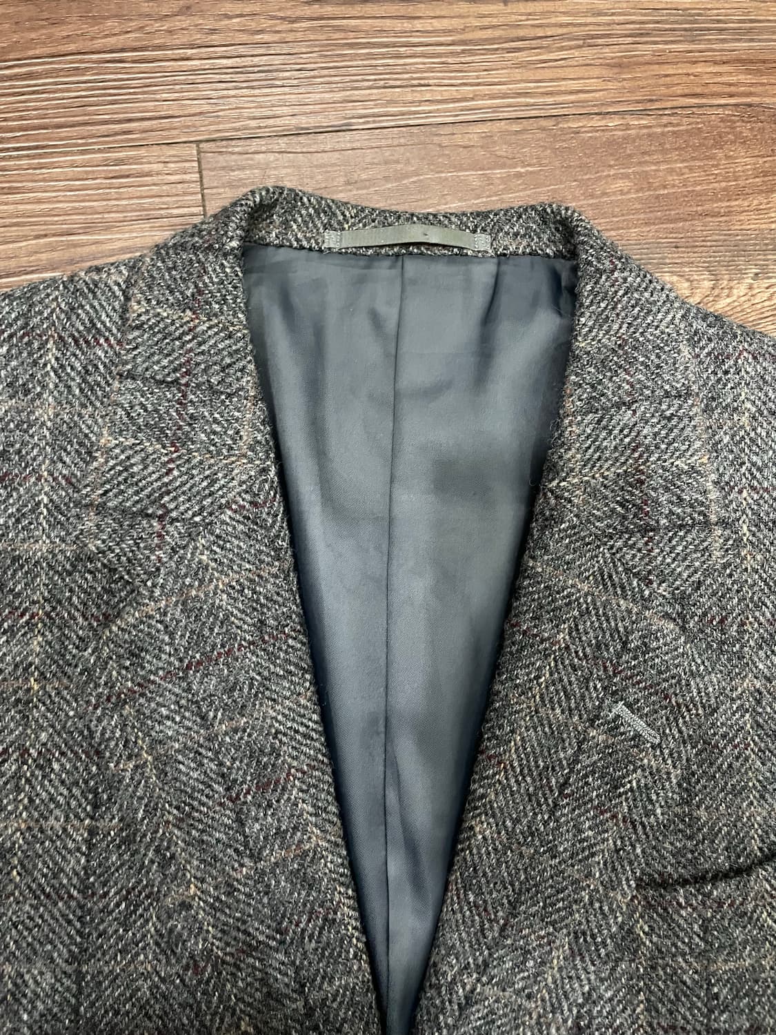 아자부 테일러 해리스트위드 울 자켓 95 상품이미지8