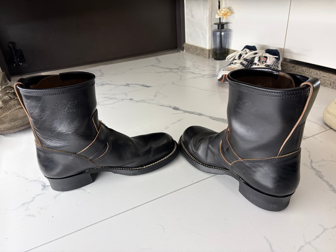 [9E, 275] FLATHEAD 플랫헤드 호스하이드 엔지니어부츠 상품이미지7