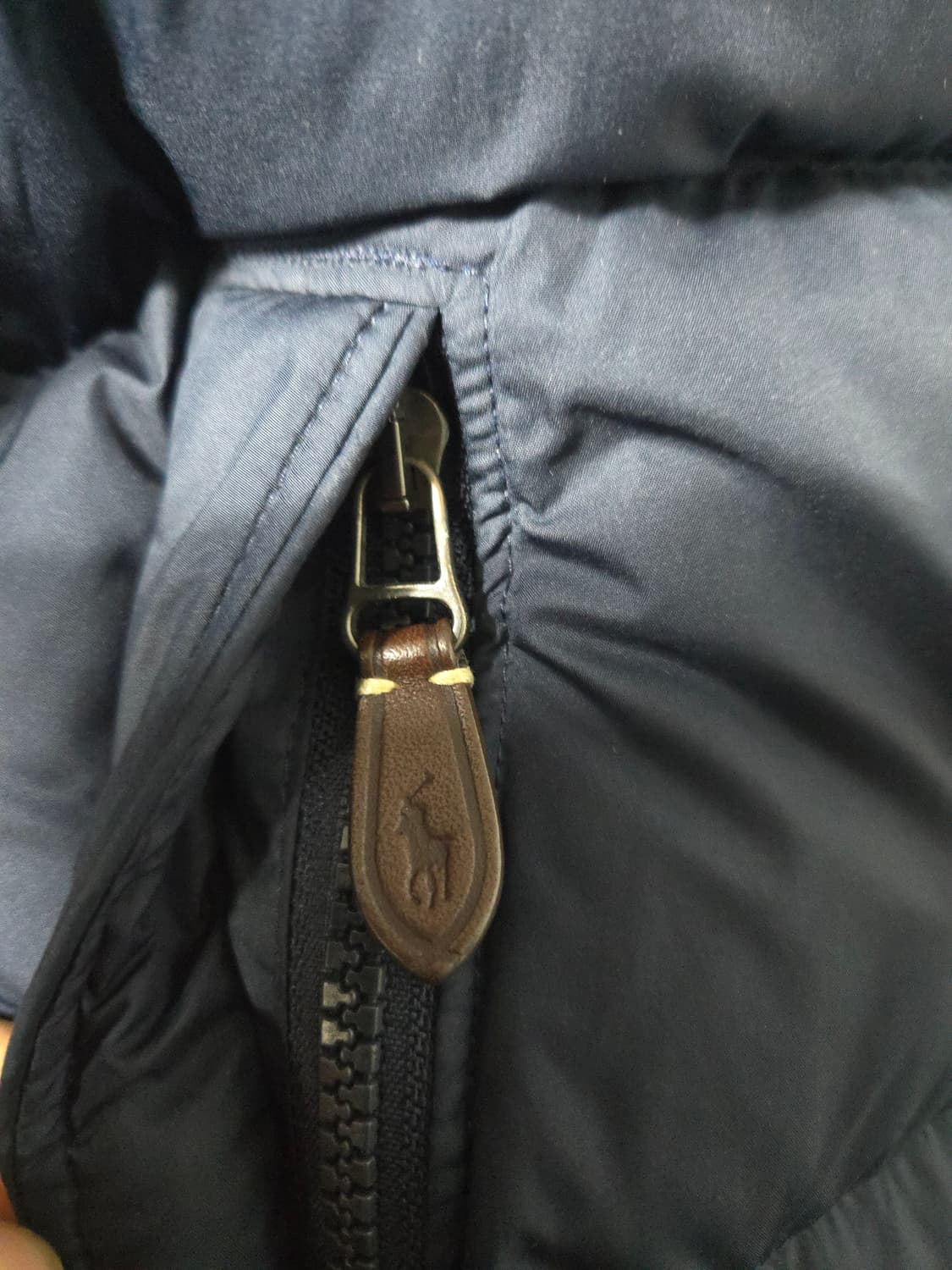 폴로 빅포니 브리테인 후드 다운 패딩 S 55 상품이미지3