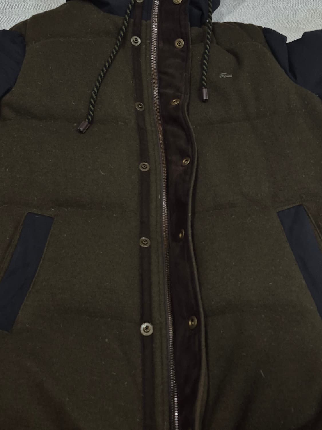 라코스테 울 덕다운 패딩 점퍼 남성 100사이즈 상품이미지4