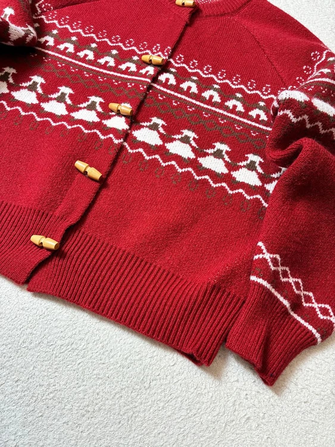 플라스틱아일랜드 25ss 토글 니트 가디건 PN7463 상품이미지4