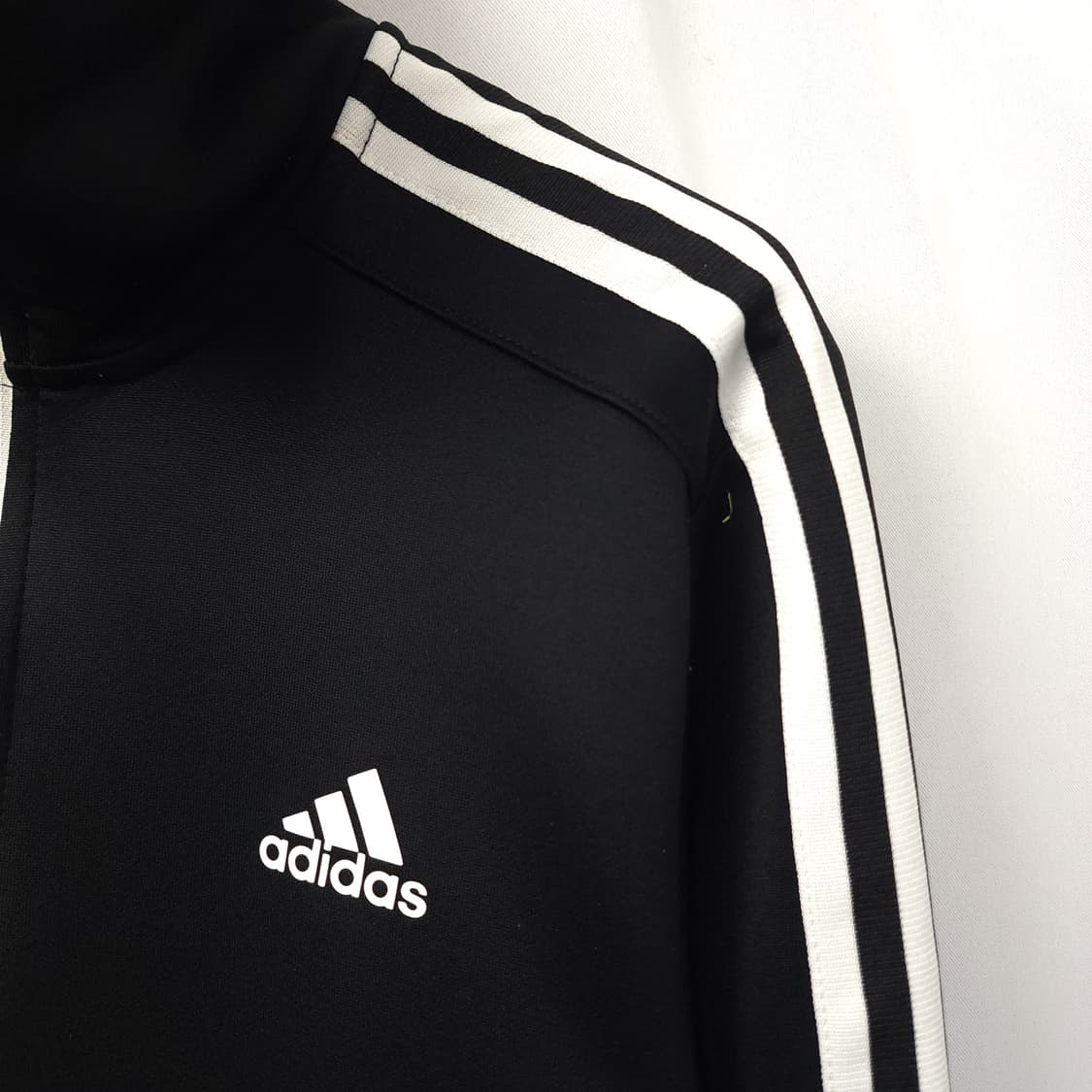 55[100] 아디다스 파이어버드  퍼포먼스 로고 트랙탑 져지 블랙  상품이미지3