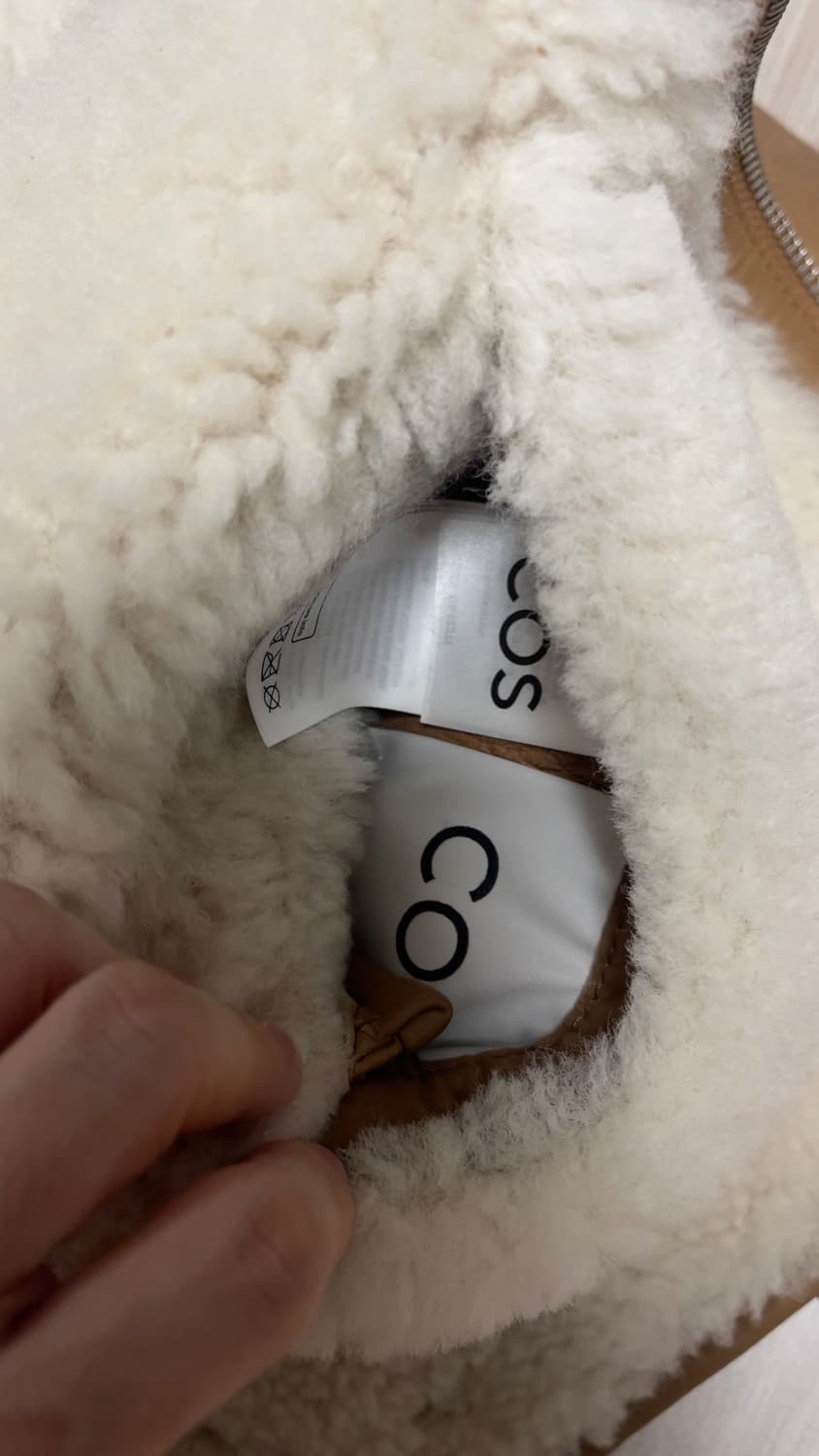 COS 코스 리얼 무스탕 남성 M 사이즈 상품이미지2