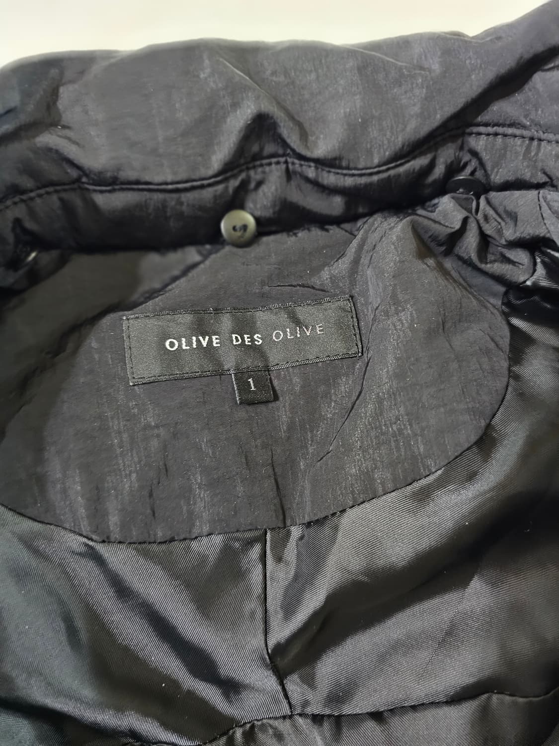 정가 498000) 올리브데올리브 퍼카라 구스 다운 점퍼 블루종 패딩 상품이미지9