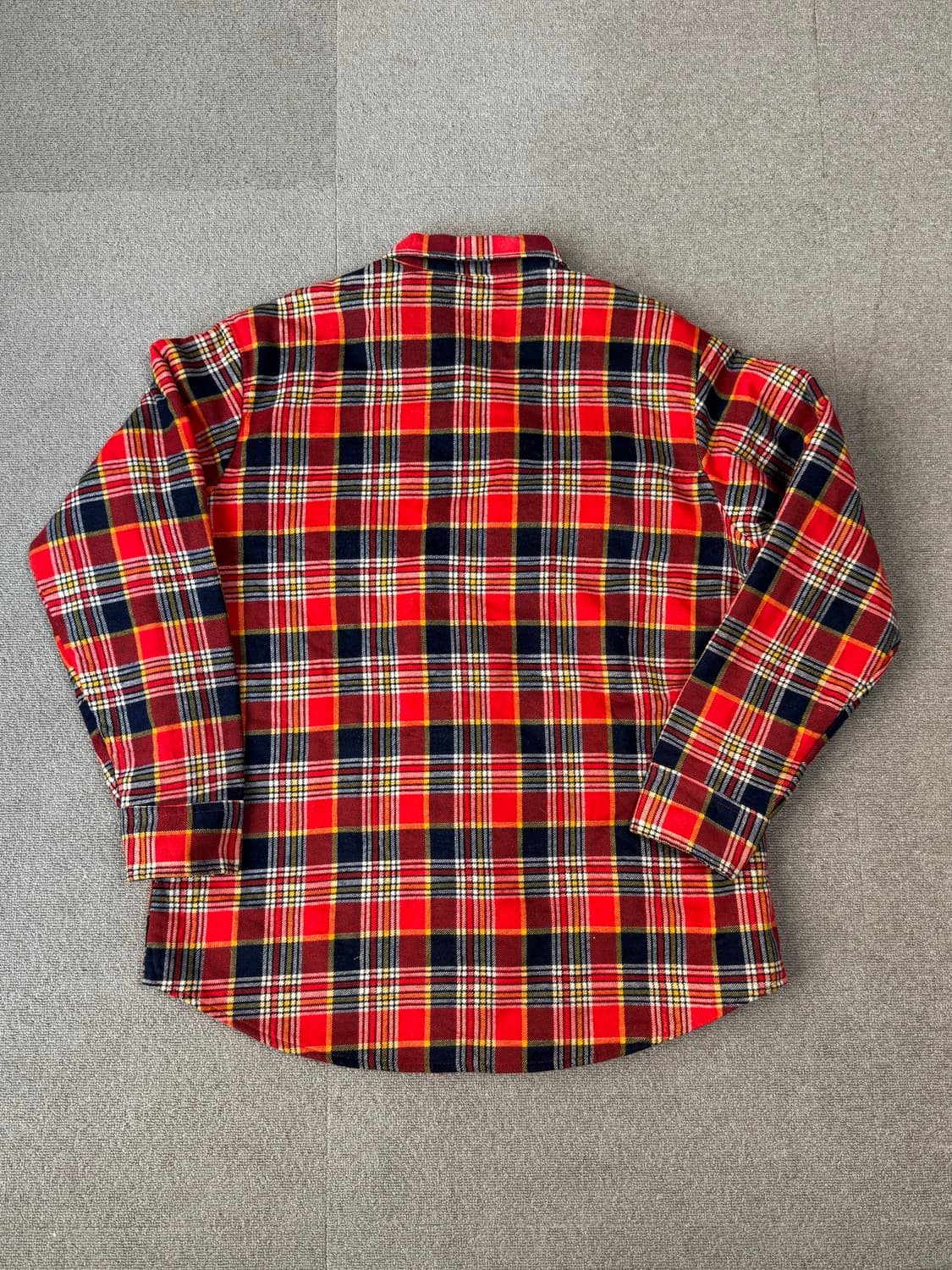 80s 빈티지 챔피온 누빔 셔츠 셔켓 상품이미지6