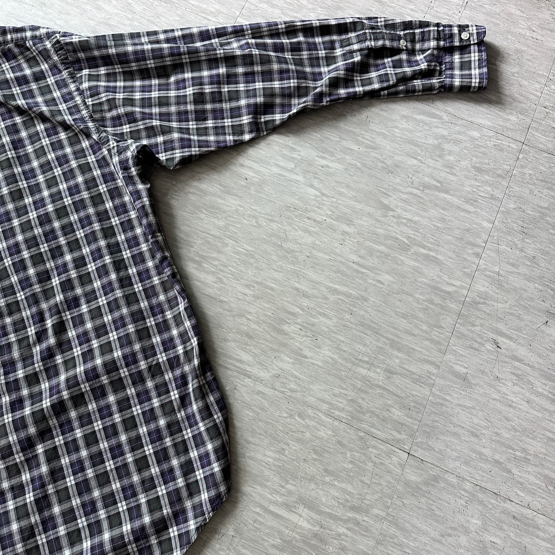폴로 랄프로렌 체크 블레이크 핏 셔츠 L 상품이미지8