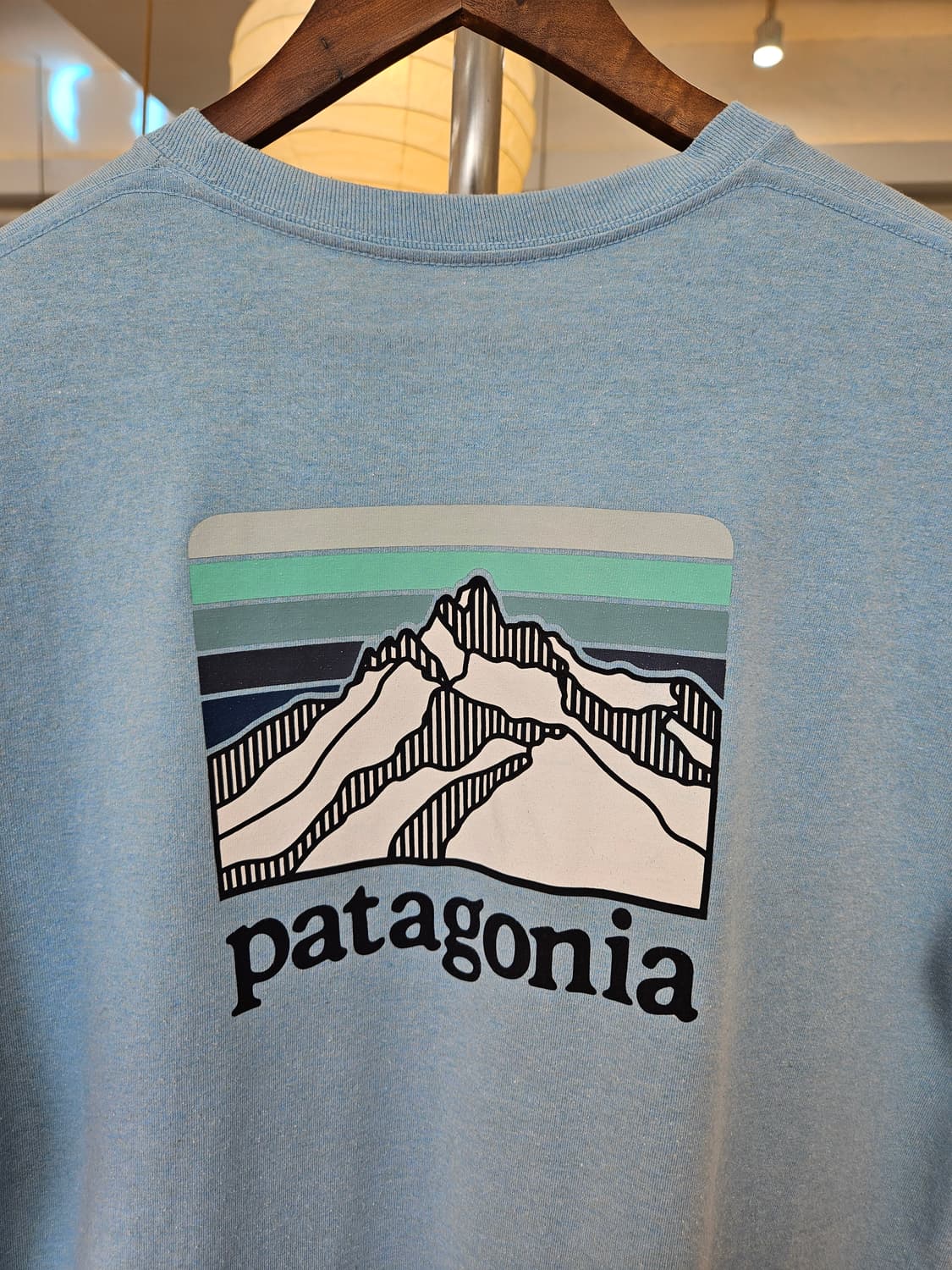 파타고니아 포켓 티셔츠 블루 상품이미지5