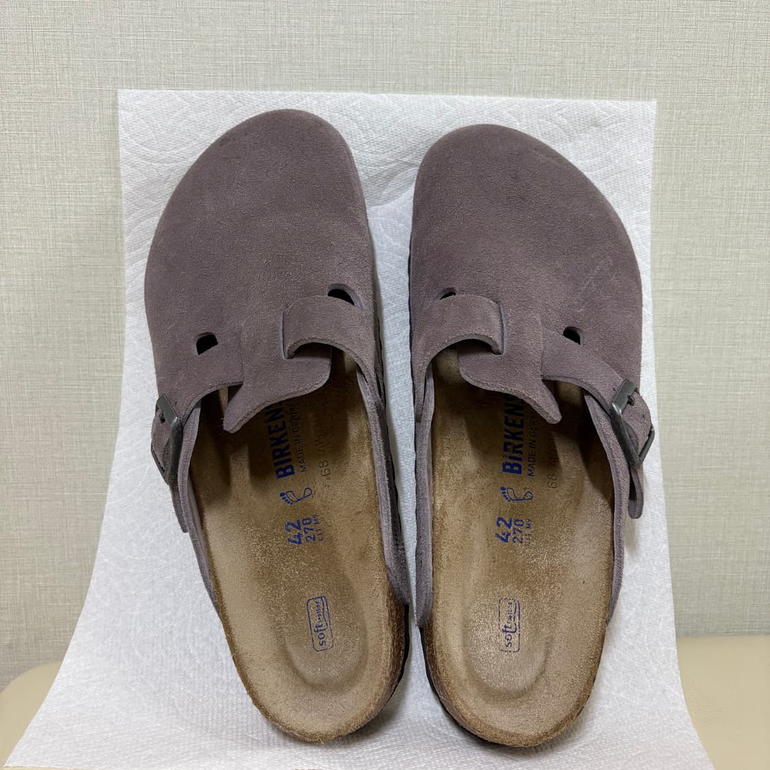 버켄스탁 보스턴 SFB 270(42) 페이디드 퍼플 상품이미지7