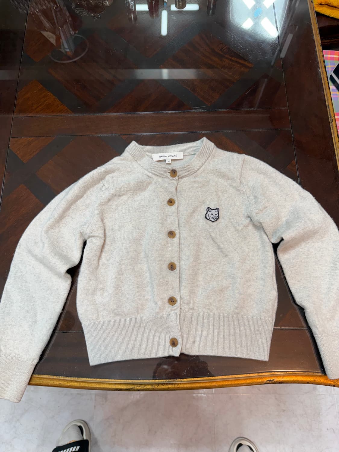 메종키츠네 정품 가디건 백화점 구매 새상품 싸게팝니다.!!! 상품이미지1