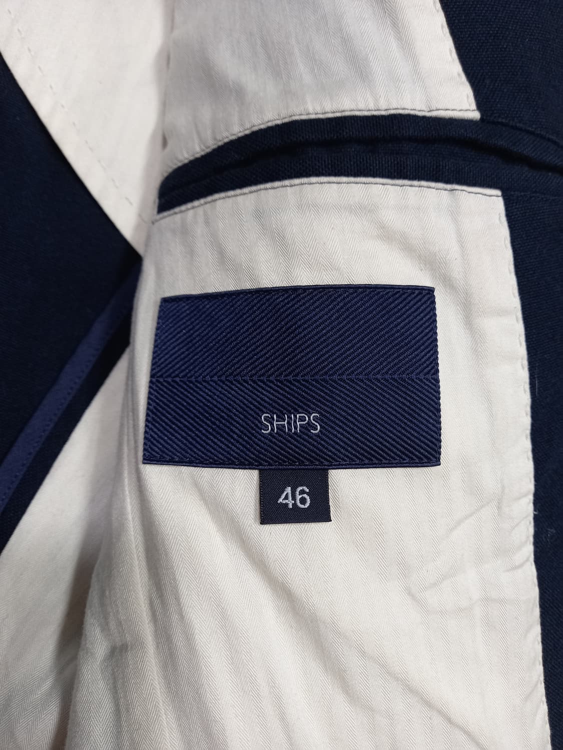 M95 SHIPS 봄가을용 코튼 블레이저 네이비 M-963 상품이미지5