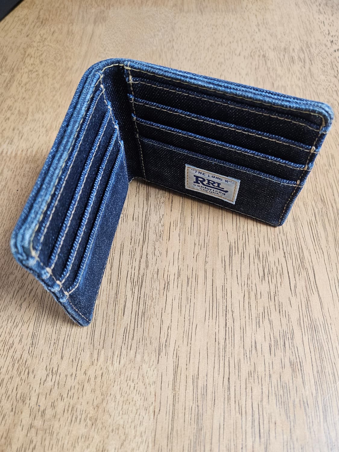 (폴로)RRL 데님 반지갑 상품이미지4