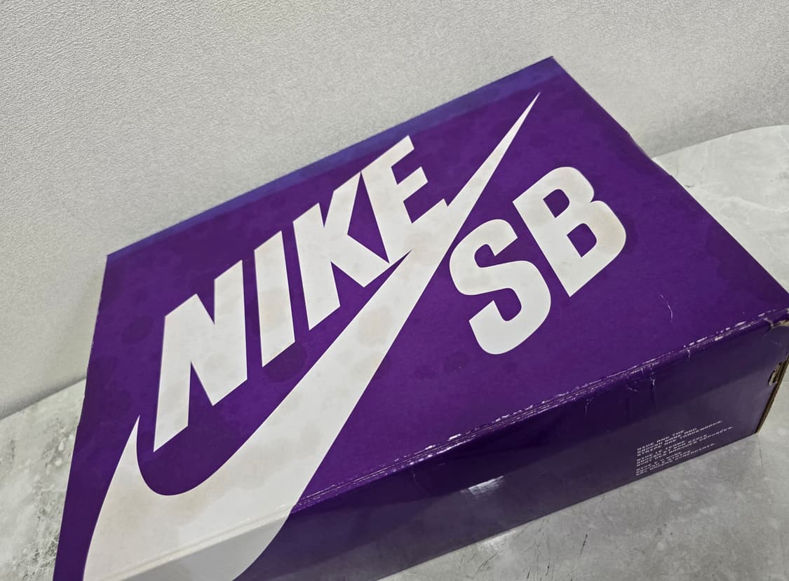 새상품 나이키 x 슈프림 덩크 하이퍼 블루 285사이즈 판매 상품이미지4