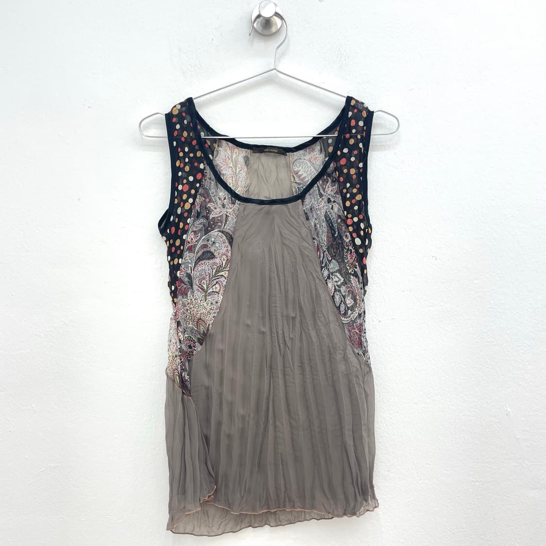 Patchwork sleeveless 상품이미지1
