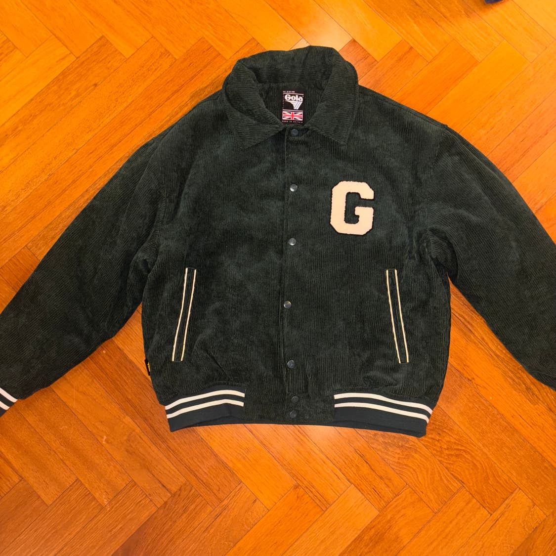 Gola 야구잠바 그린 상품이미지1