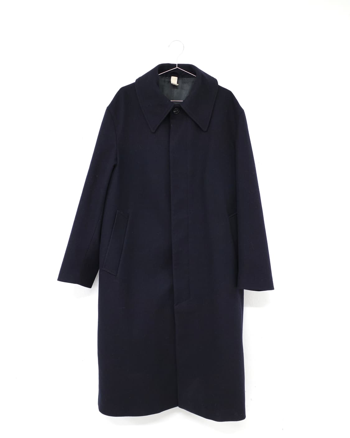 Sunflower Navy Wool Coat 상품이미지1