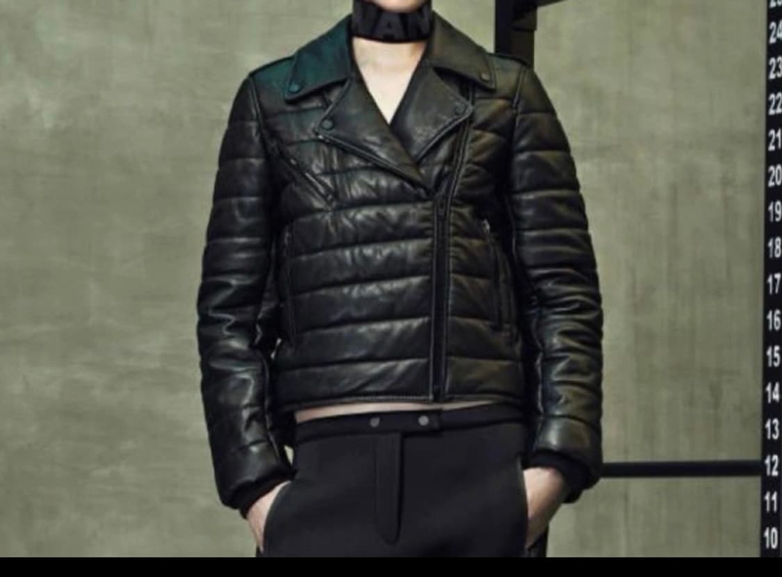 알렉산더왕 H&M 가죽 퀼팅 자켓 EUR 32 상품이미지1