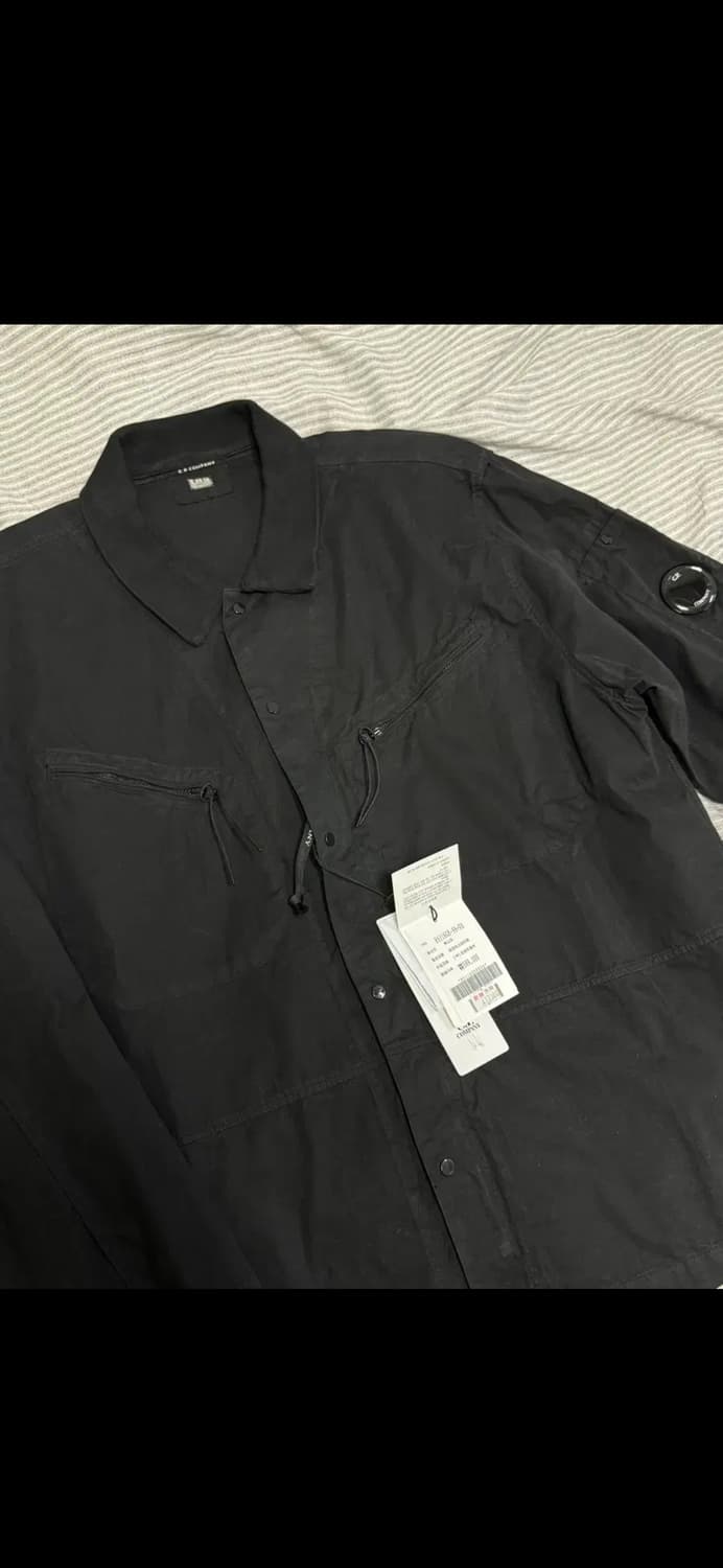 CP컴퍼니 블랙 오버셔츠(XL) 상품이미지2
